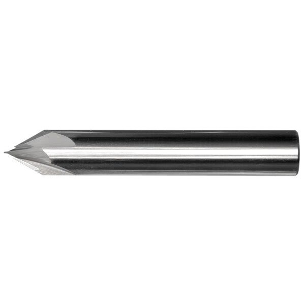 8x8x64 4FL 60 Degree Staggered Tooth Chamfering Tool